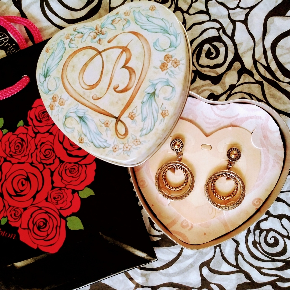 Brighton Gold And Silver Earrings